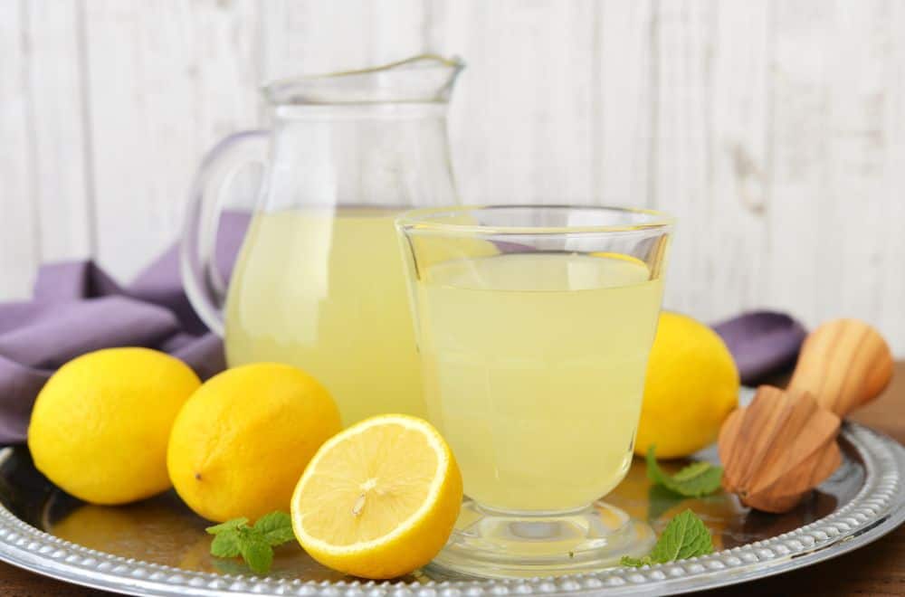 Lemon juice and rind1