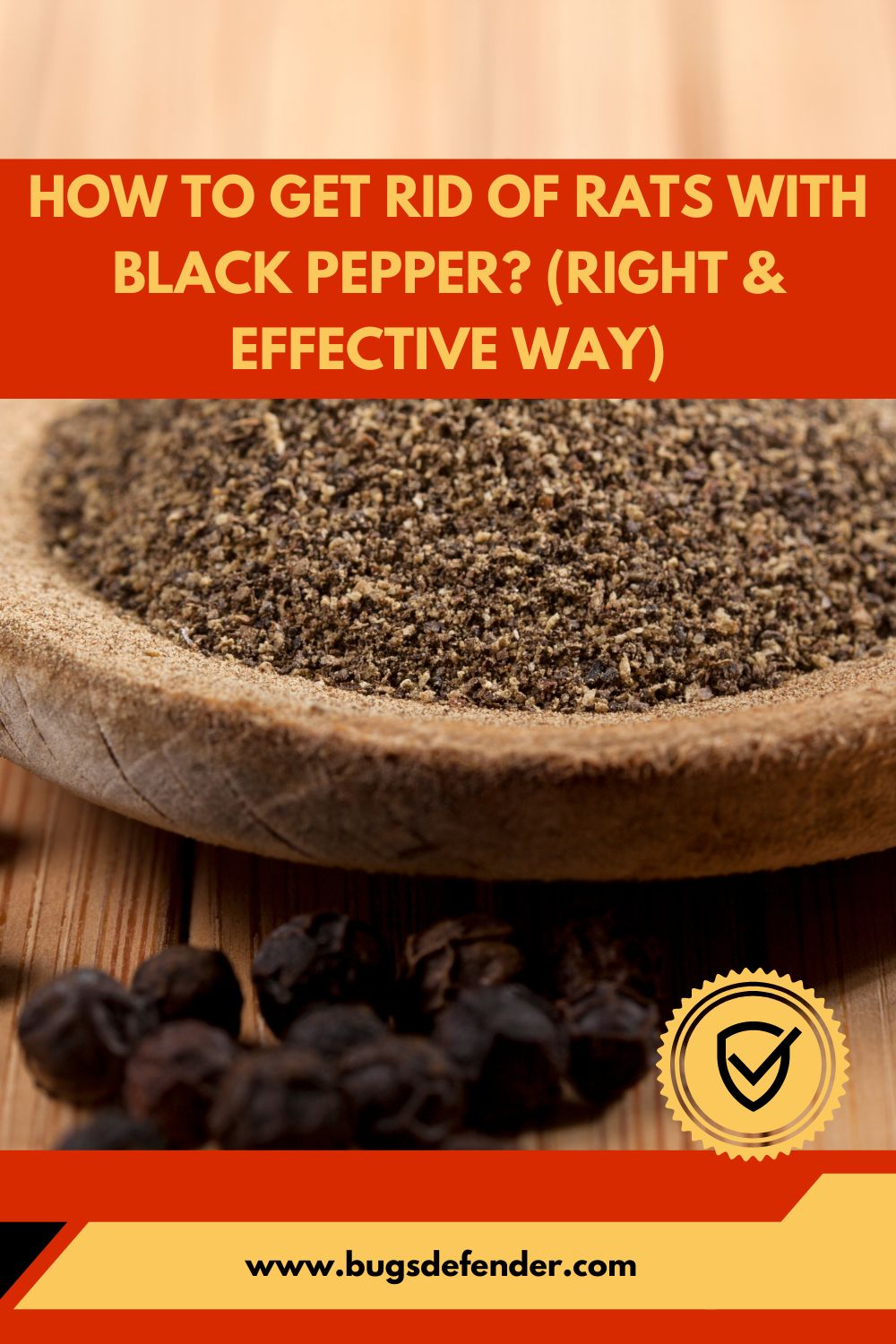 How To Get Rid Of Rats With Black Pepper? (Right & Effective Way) pin2