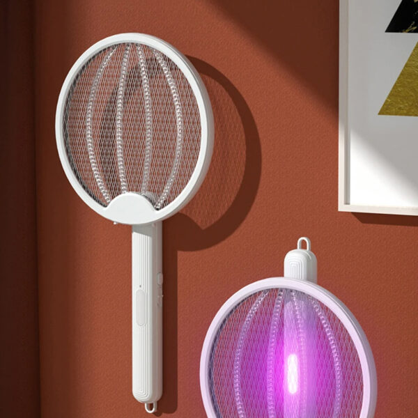 Handheld Portable Insect Fly Swatter Indoor Bug Zapper