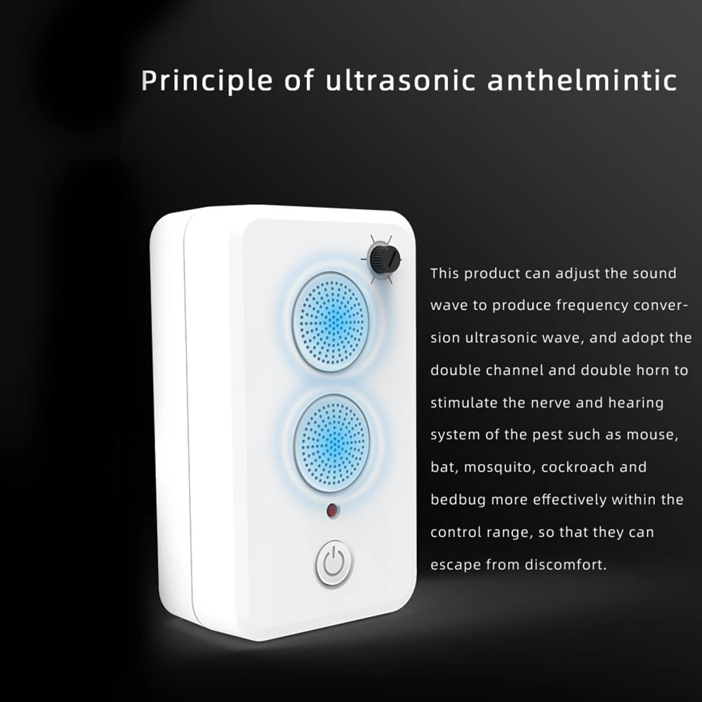 Long Battery Life Removable Ultrasonic Pest Control Repeller 3