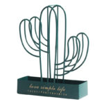 Nordic Cactus/Leaves Iron Mosquito Coil Holder Home Decoration3