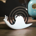 Snail Shape Iron Metal Mosquito Coil Holder For Home Bedroom3